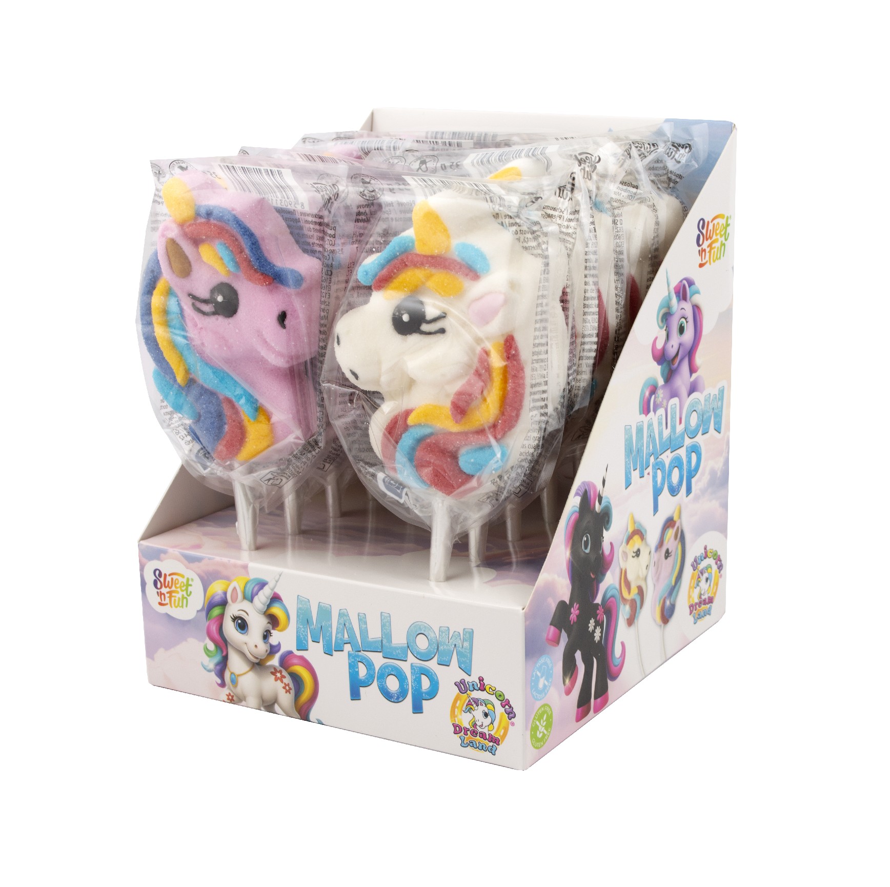 UNICORN Marshmallow lízátka 35g